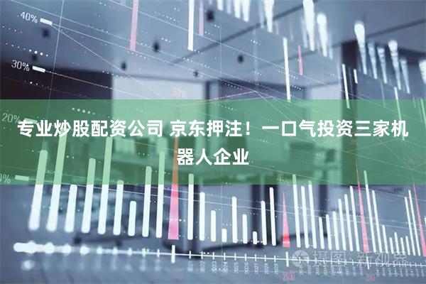 专业炒股配资公司 京东押注！一口气投资三家机器人企业